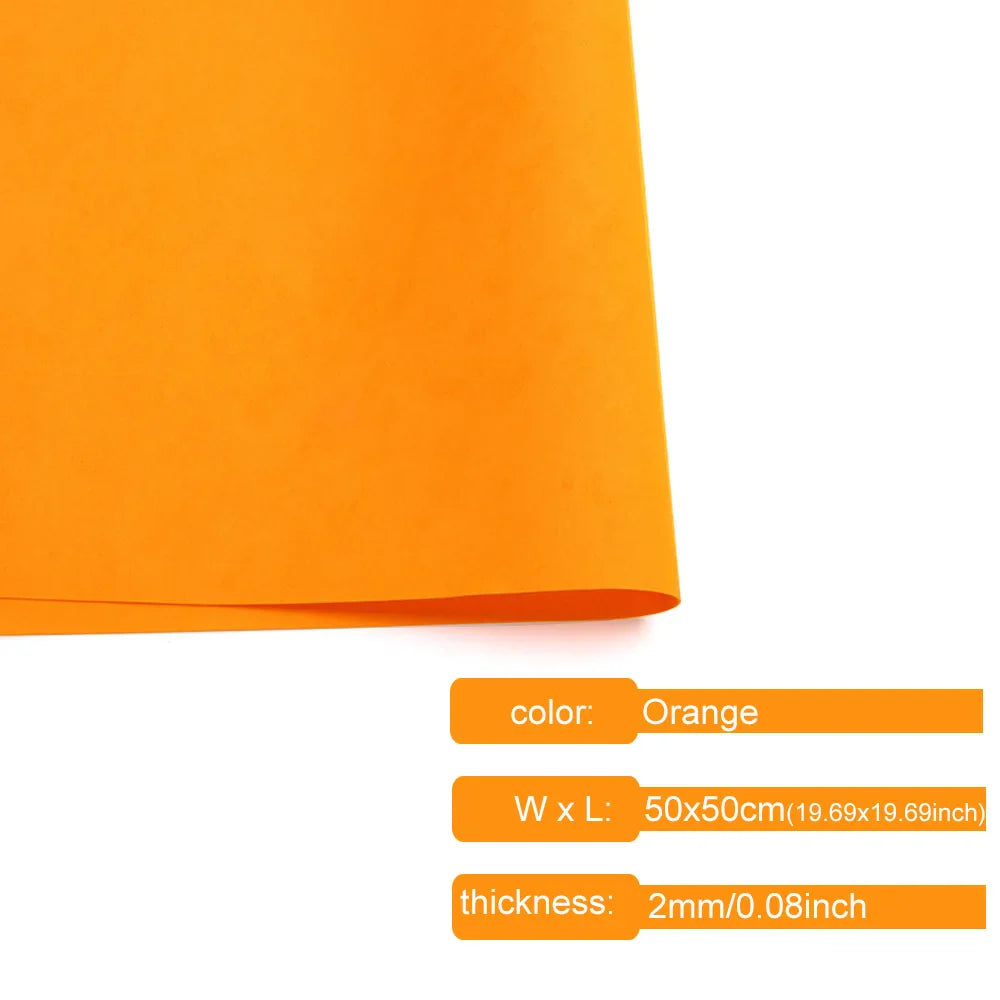 Colorful EVA Foam Sheets 2mm | 50x50cm Craft Foam Paper for DIY Projects