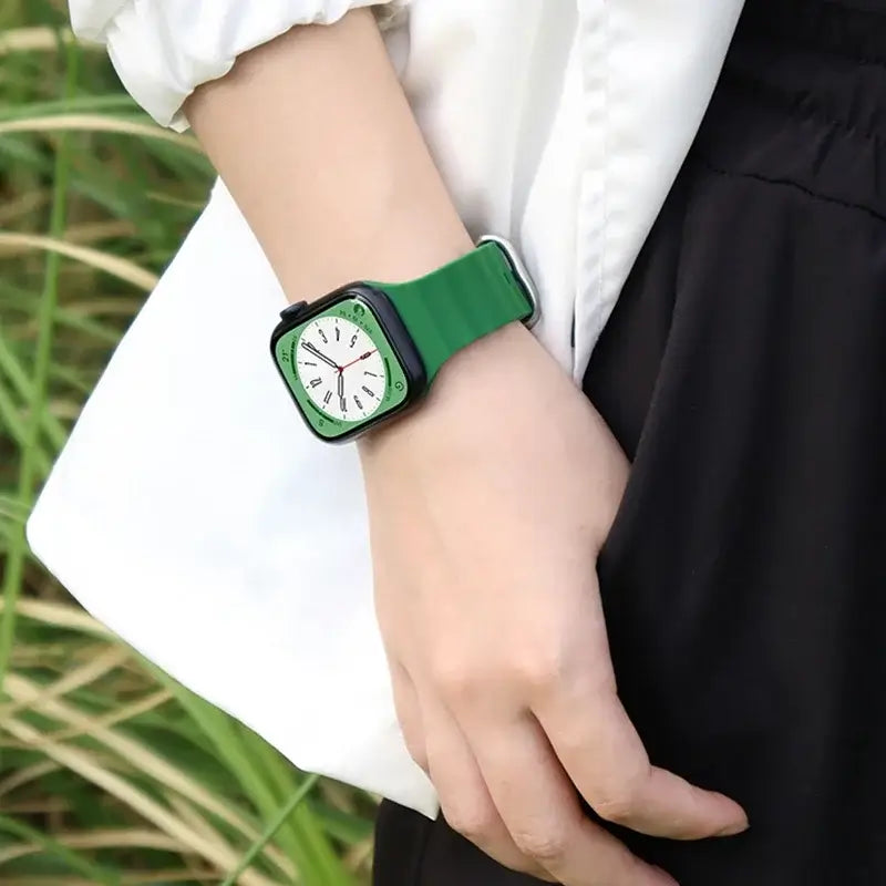 Apple Watch Silicone Strap - Soft Flexible Comfortable Fit