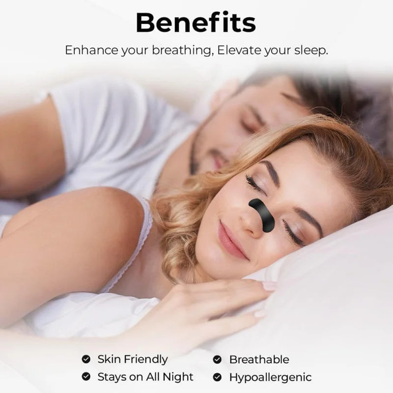 20 Anti-Snoring Nose Strips | Sleep Aid for Easier Breathing