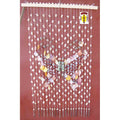 Seashell Curtain Butterfly Theme