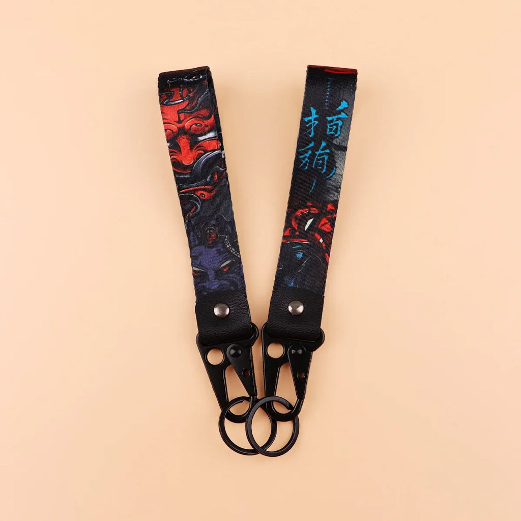 Samurai Cat Keychain | Unique Car and Motorcycle Key Ring Gift