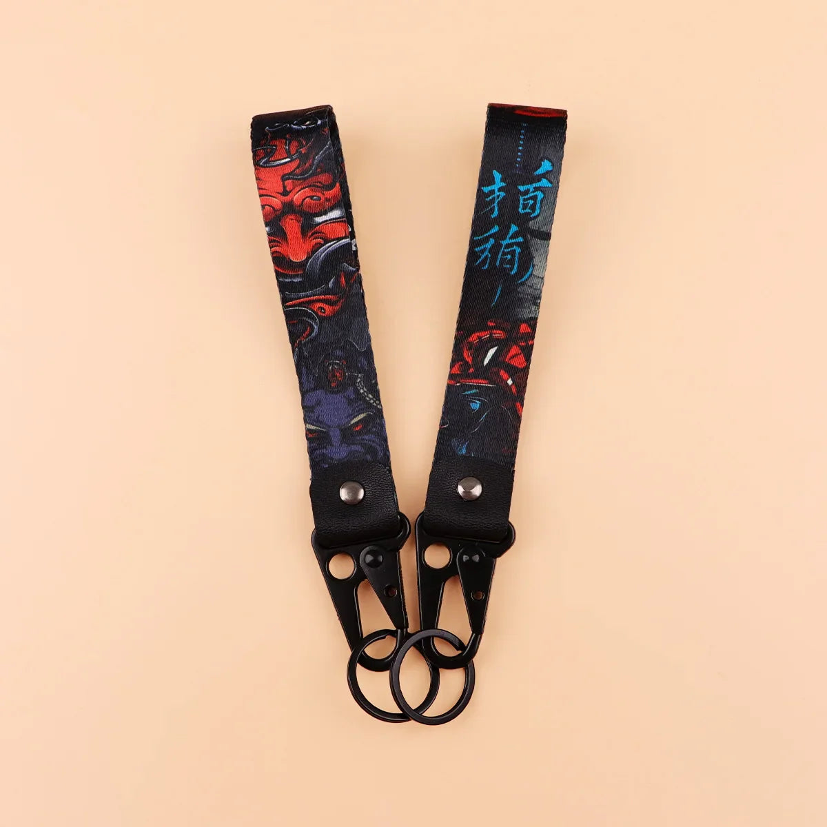 Samurai Cat Keychain | Unique Car and Motorcycle Key Ring Gift