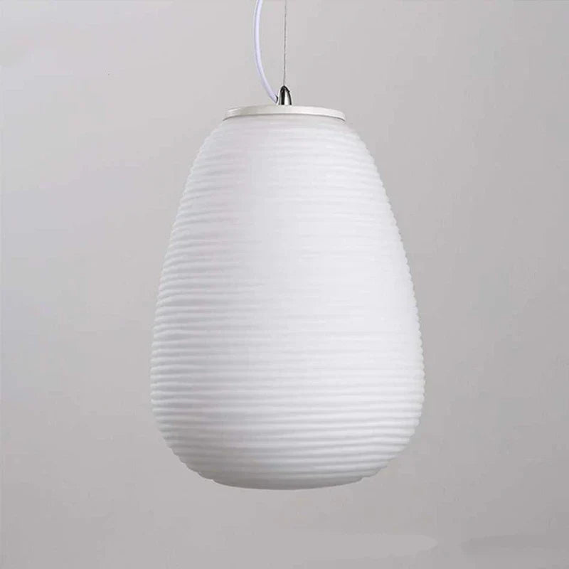 DecorBites™ Glass Cocoon Pendant Light for Kitchen Dining Table, E27 LED Hanging Lamp
