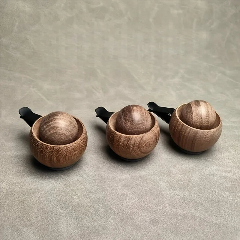 Mini Wood Car Diffuser | Natural Fragrance Essential Oil Diffuser for Home and Car
