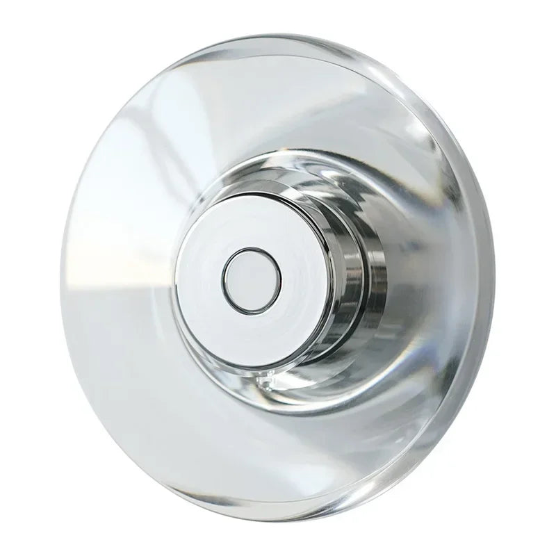 DecorBites™ Crystal Bedside Wall Lamp: Modern Minimalist Circular Design for Home