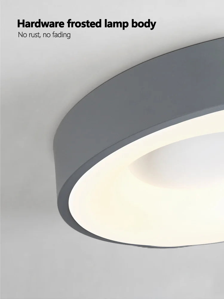 DecorBites™ 2023 Minimalist Round Dining Room Master Bedroom Ceiling Lamp