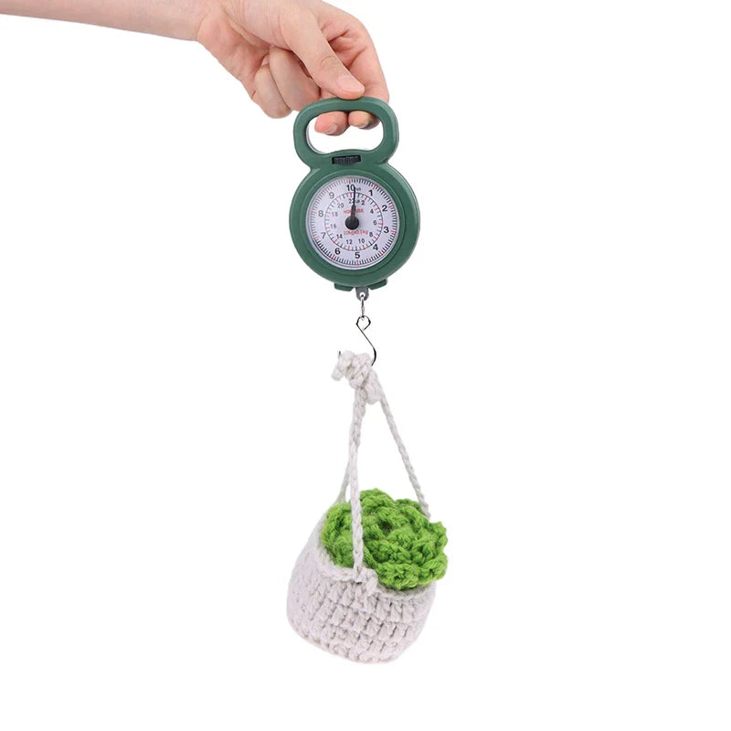 Portable Hanging Spring Scale 10kg | Mini Fishing and Luggage Weigher