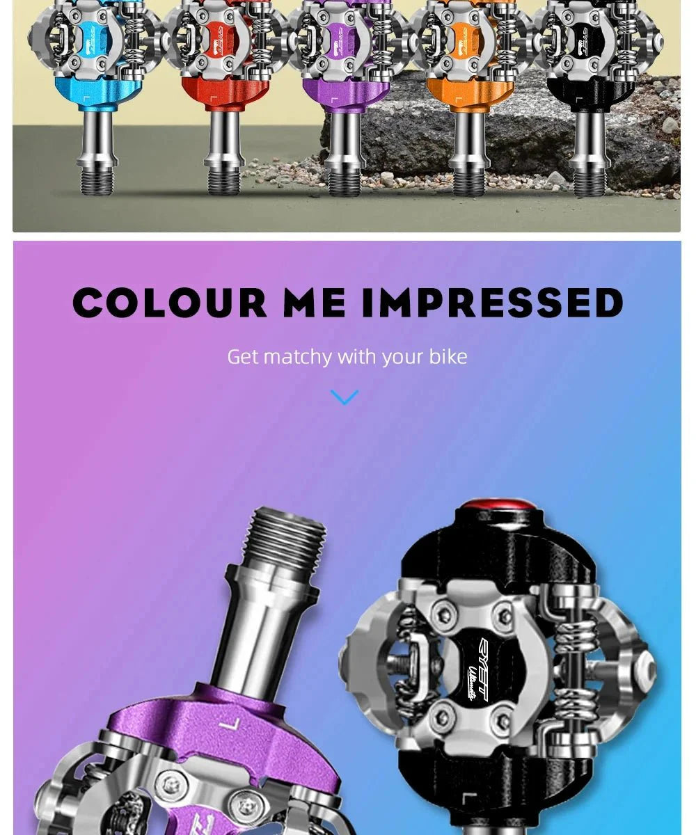 RYET MTB Clipless Pedals: Ultimate grip and control for your mountain biking adventures! 🚵🏼‍♂️