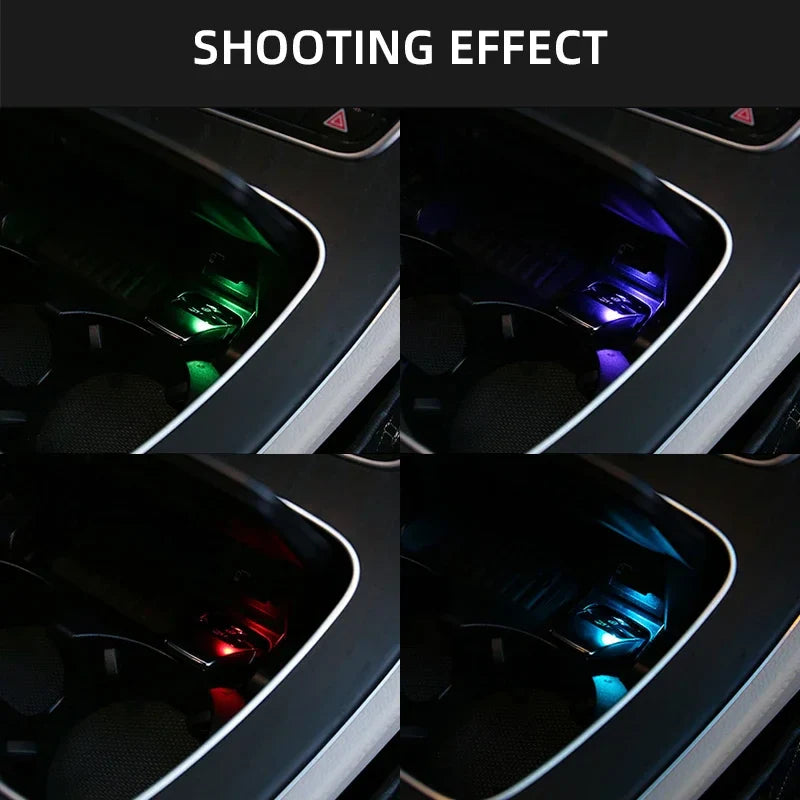 Mini USB LED Night Light | Car Interior Atmosphere Lamp with Eye Protection