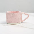 DecorBites™ Love Handle Ceramic Cup | Breakfast Tea Coffee Mug | Office Valentine's Day Gift