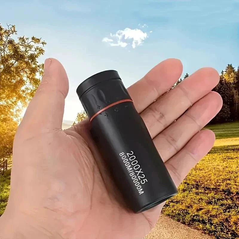 HD Monocular Telescope 2000X25 - Compact Portable for Outdoor Activities
