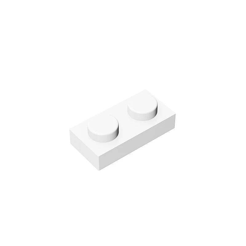 Gobricks Plate 1 x 2 Building Blocks 6225 Pieces | Compatible with Lego 3023