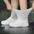 Reusable Silicone Waterproof Shoe Covers – Non-Slip Rain Boot Overshoes