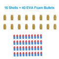 Soft EVA Foam Bullets for Toy Guns | Safe Shell Ejecting Ammo for Kids