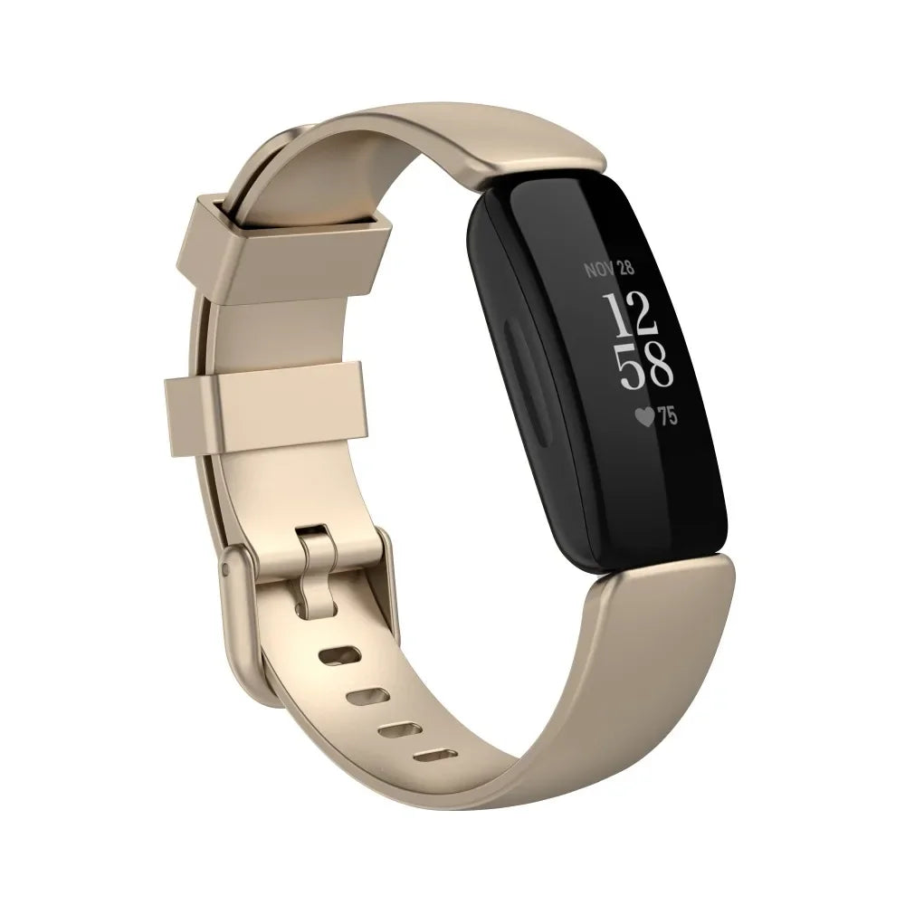 Fitbit Inspire 2, 1, HR Silicone Strap - Comfortable Design