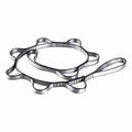 Daisy Chain Yoga Stretch Belt | Multi Loop Hanging Rope for Aerial Yoga Hammock