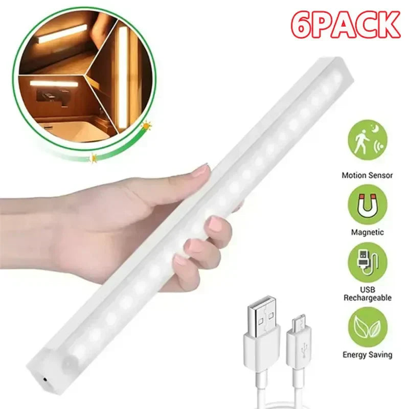 DecorBites™ Dimmable LED Motion Sensor Under Cabinet Light