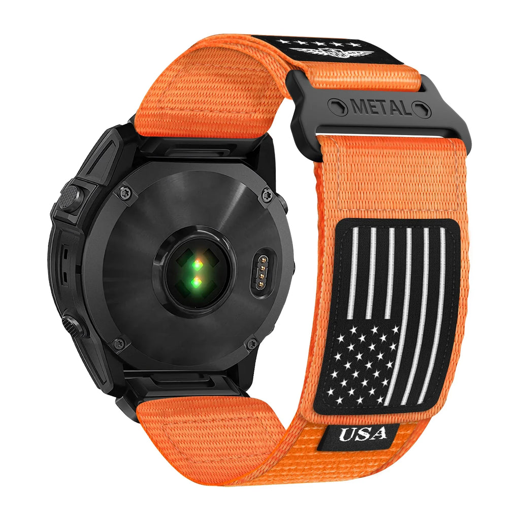 Garmin Trail Loop Nylon Strap - Tactical and Breathable Band