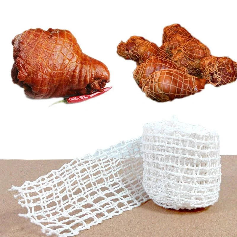 DecorBites™ Hot Dog Meat Mesh Net Butcher's String Roll 3/5M