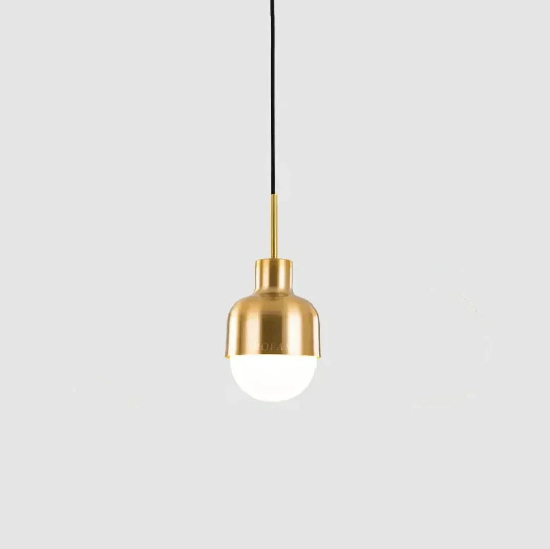 DecorBites™ Gold Iron Pendant Light for Kitchen Dining Room Restaurant Decor