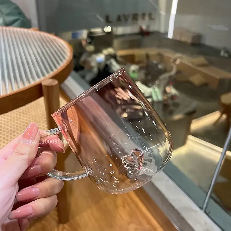 DecorBites™ Gradient Erotic Couple Glass Cups, Set of 2.