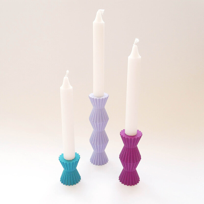 Modular 3D Printed Shabbat Candlestick – Shabbat Blessings Series