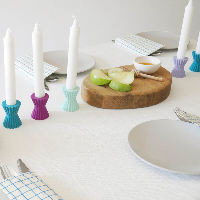 Modular 3D Printed Shabbat Candlestick – Shabbat Blessings Series