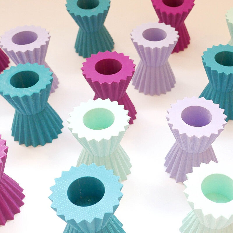 Modular 3D Printed Shabbat Candlestick – Shabbat Blessings Series