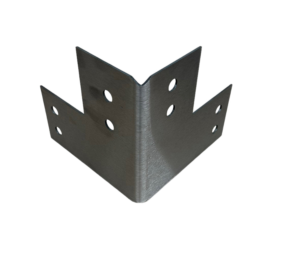 Shop Table DIY | Workbench Heavy Duty 4x4 Corner Brackets for 4 x 4 Posts | Made In the USA!