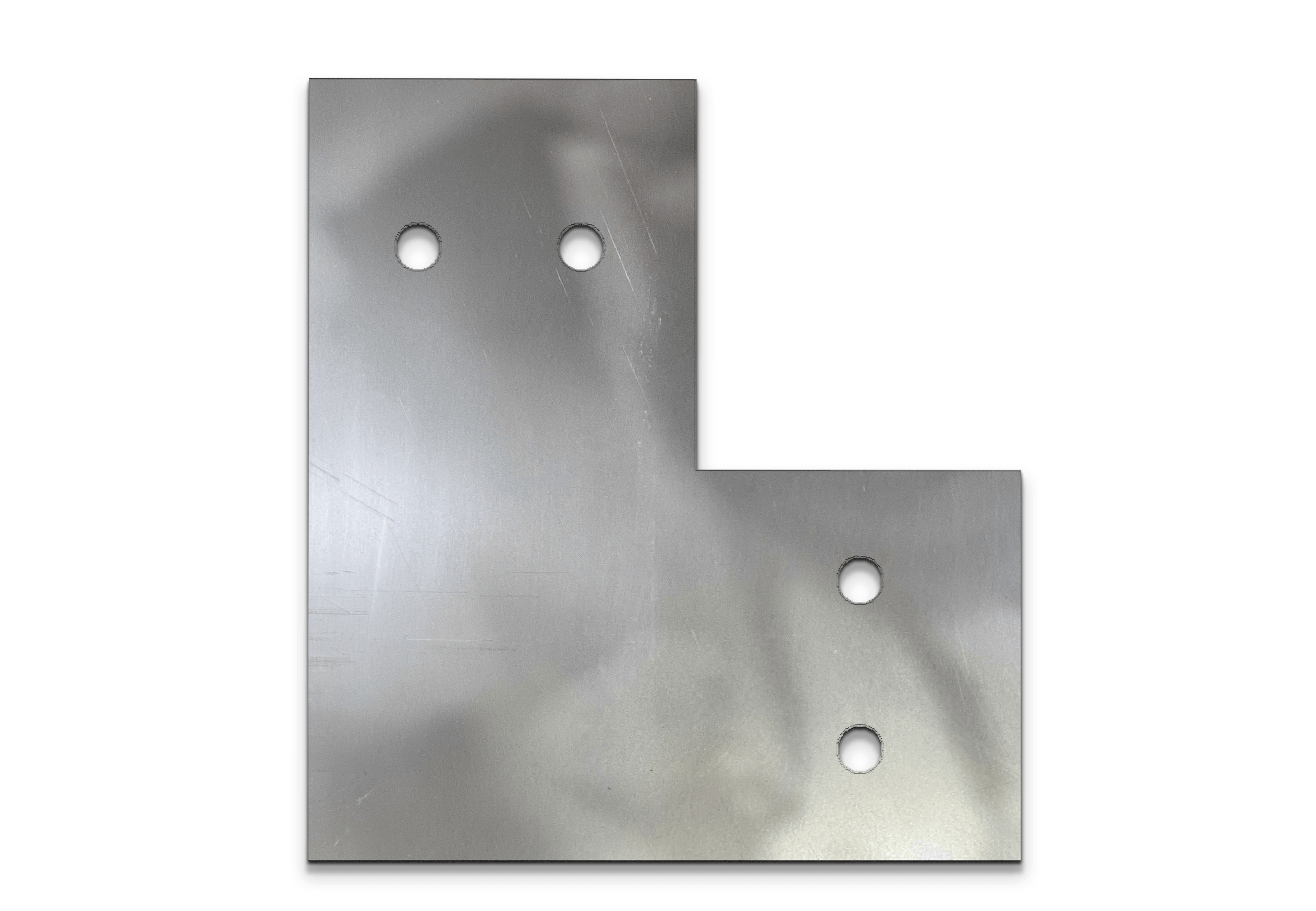 Shop Table DIY | Workbench Heavy Duty 4x4 Flat L Brackets for 4 x 4 Posts | Made In the USA!