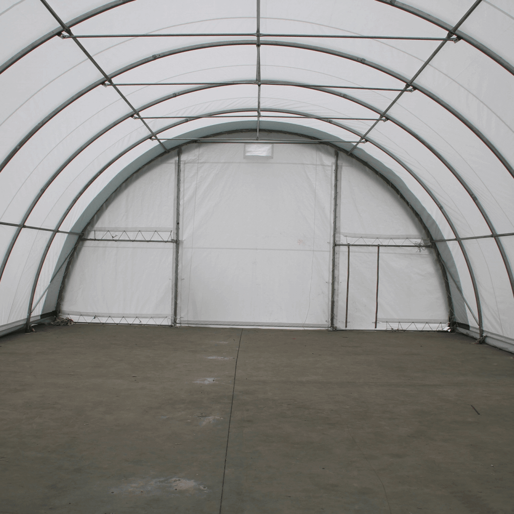 W30'xL65'xH15' Single Truss Arch Storage Shelter