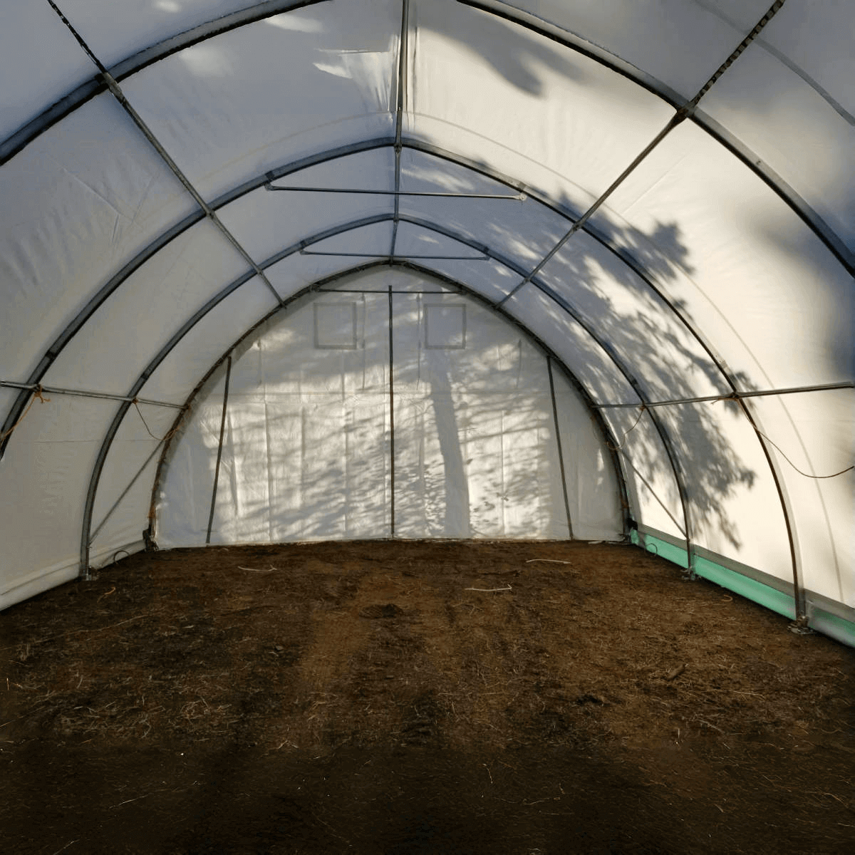 W20'xL42'xH12' Single Truss Arch Storage Shelter