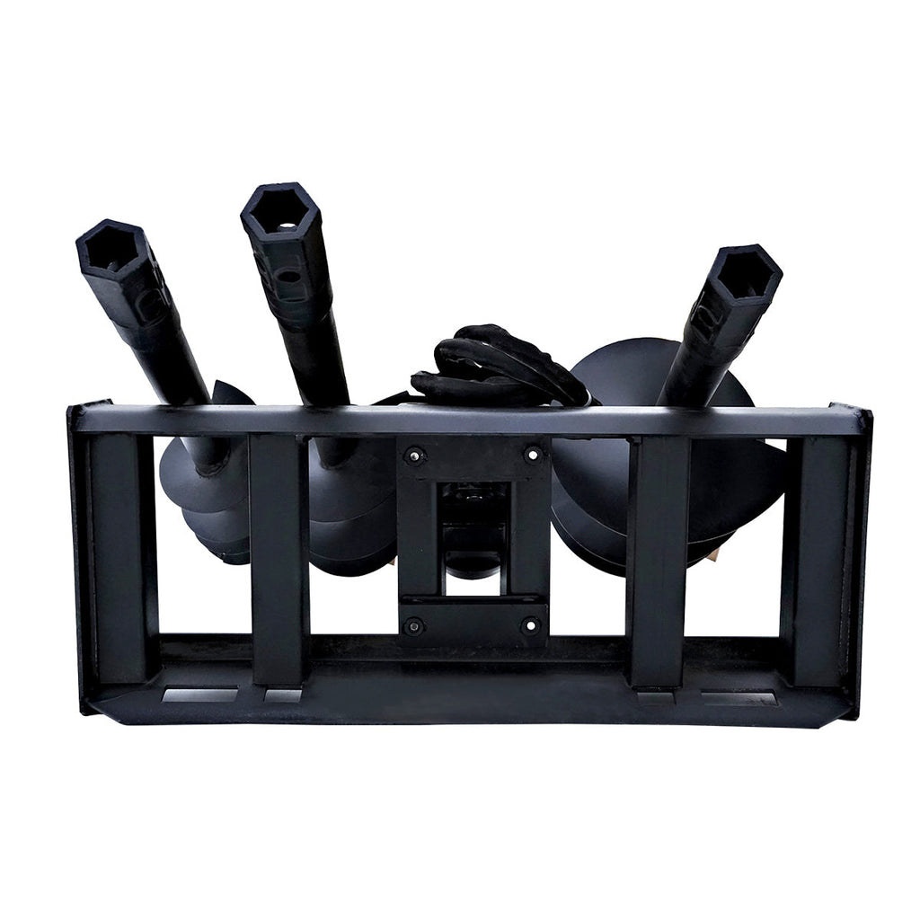 Greatbear Skid Steer Auger with 3 Bits in 9", 12", 18"