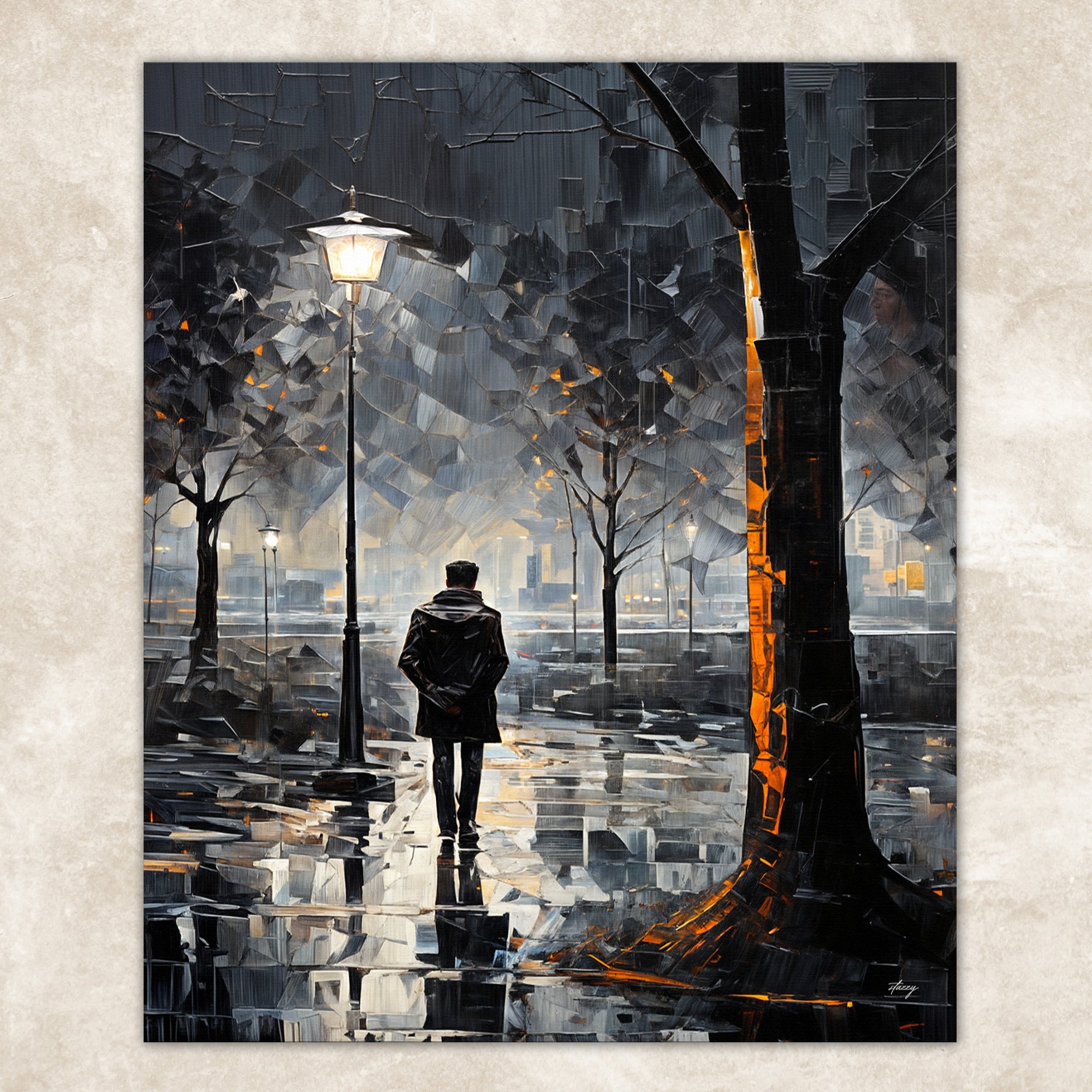 Canvas Print: "Solitary Reflection"