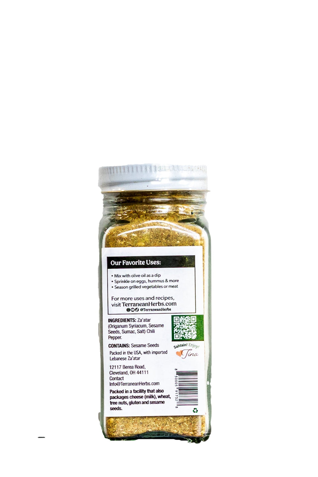 Shaker: Za'atar Blend (SPICY)