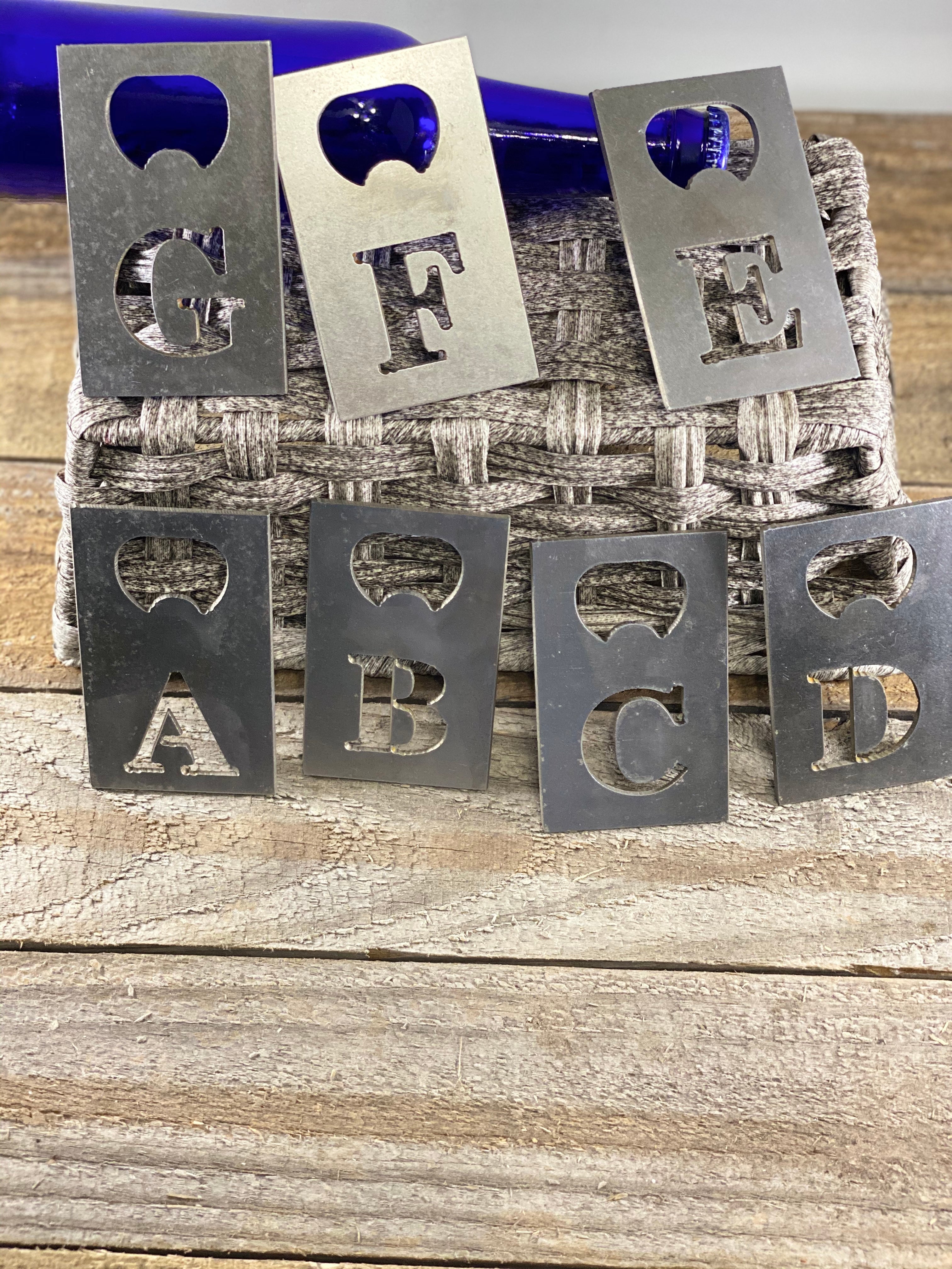 Personalized Last Name Letter Bottle Openers