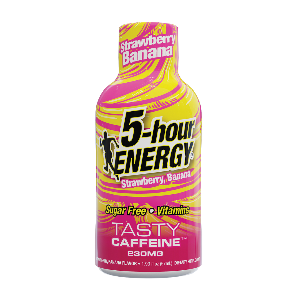 Strawberry Banana Flavor Extra Strength 5-hour ENERGY Shots