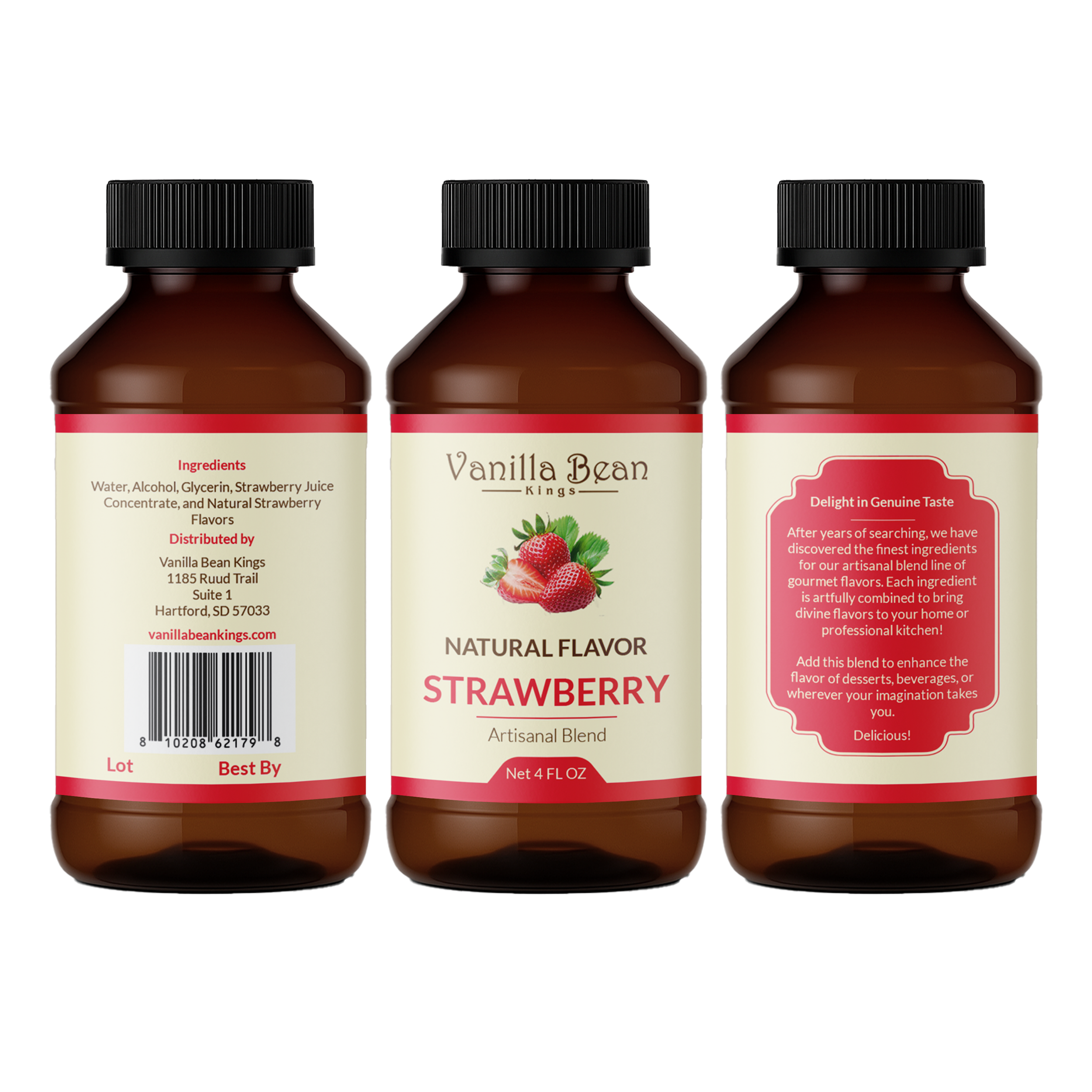 Natural Strawberry Extract