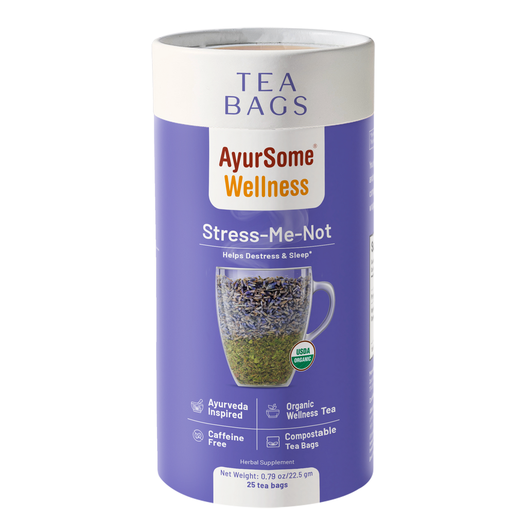 Stress-Me-Not Tea | Organic Lemon Balm, Lavender Tea Blend