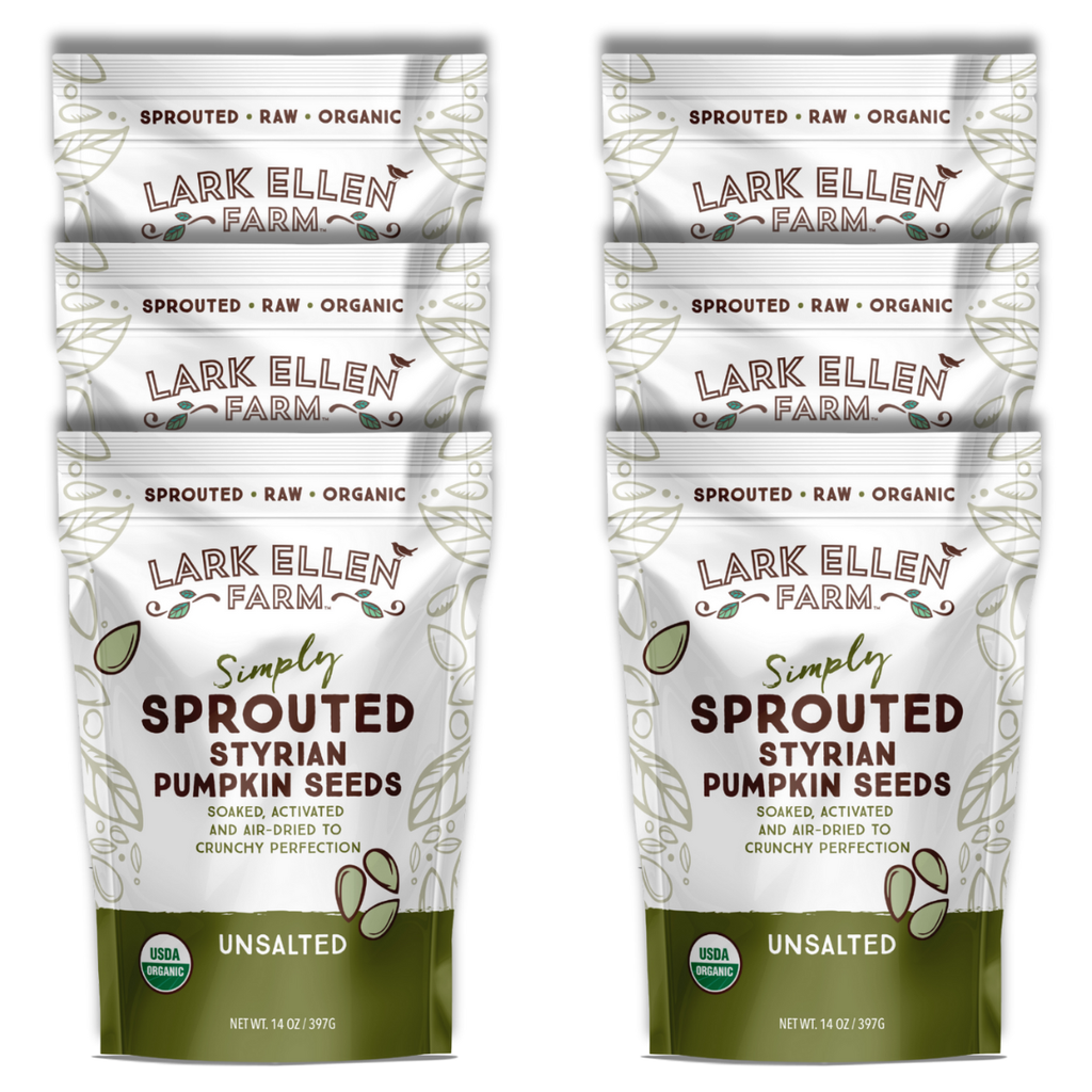 Styrian Pumpkin Seeds, Sprouted Organic