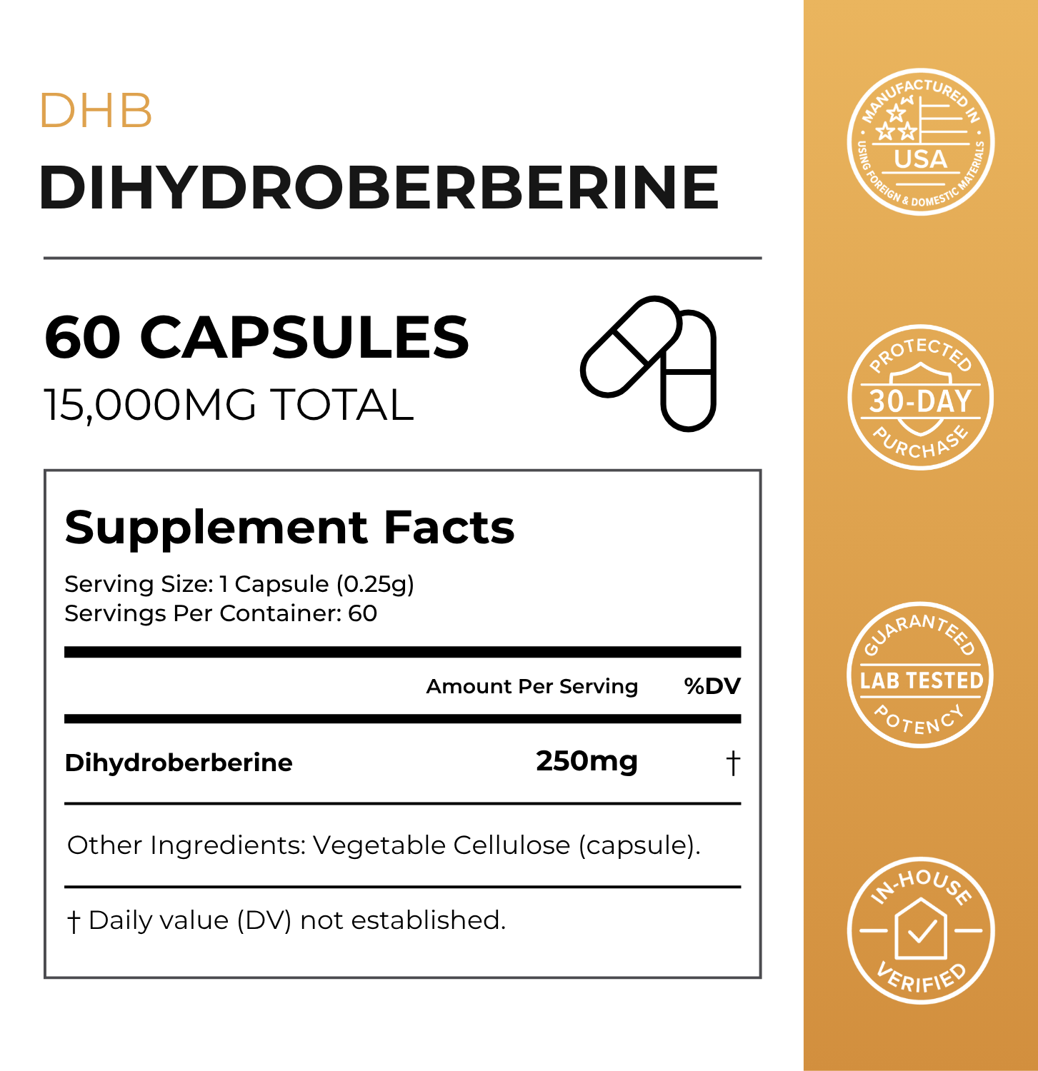 Dihydroberberine Capsules