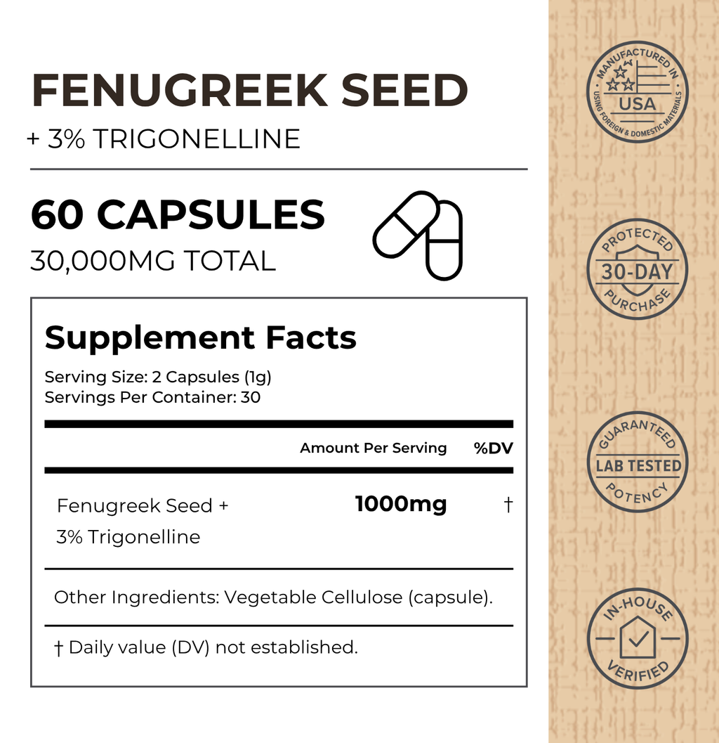 Fenugreek Seed Capsules