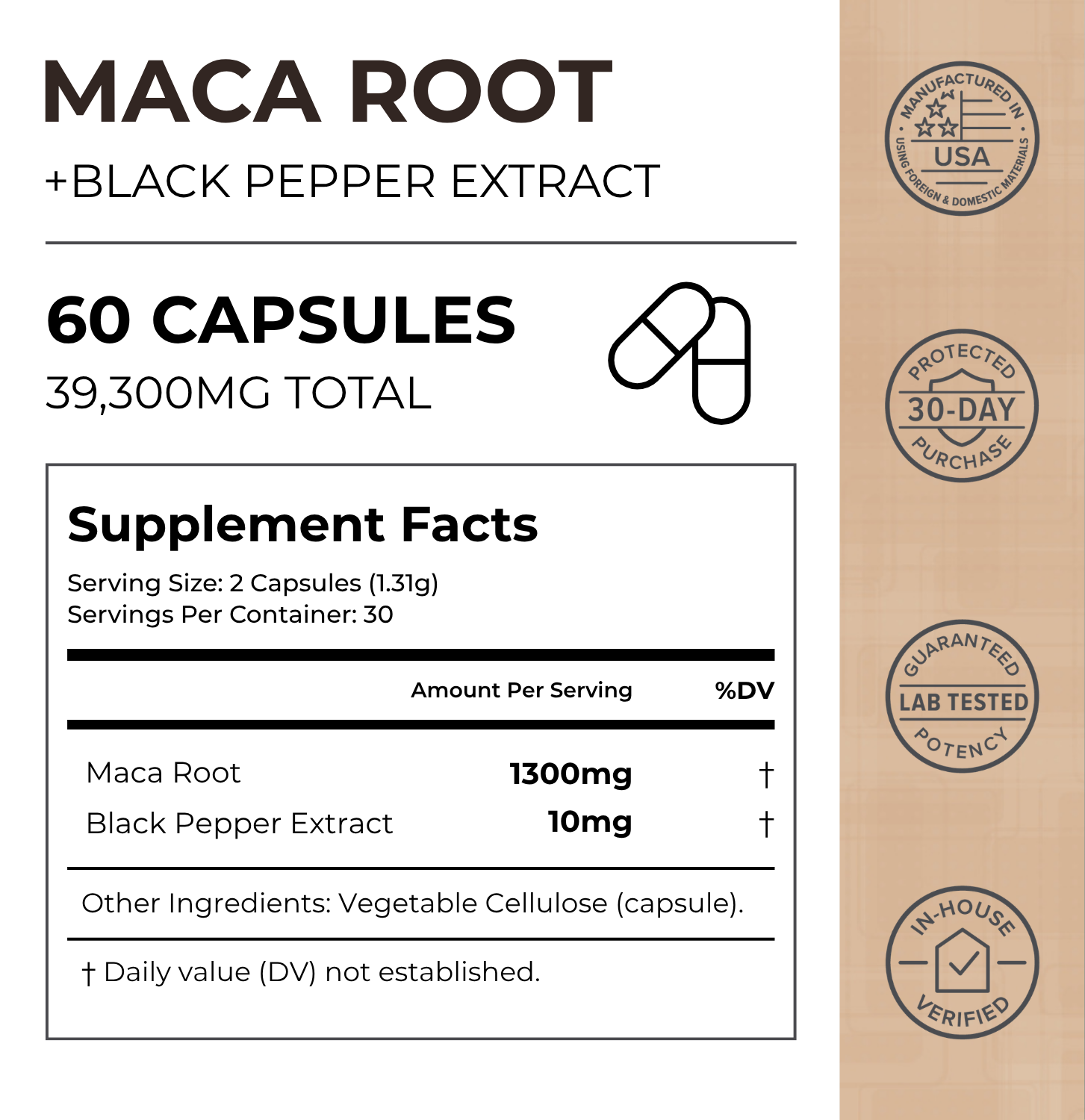 Maca Root Capsules