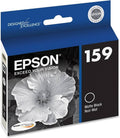 New, Pre-Owned - Epson 159 Standard-Yield Matte Black UltraChrome (Hi-Gloss 2) Ink Cartridge, T159820