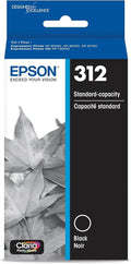 New, Pre-Owned - Epson 312 Black Claria Photo HD Ink Cartridge, T312120