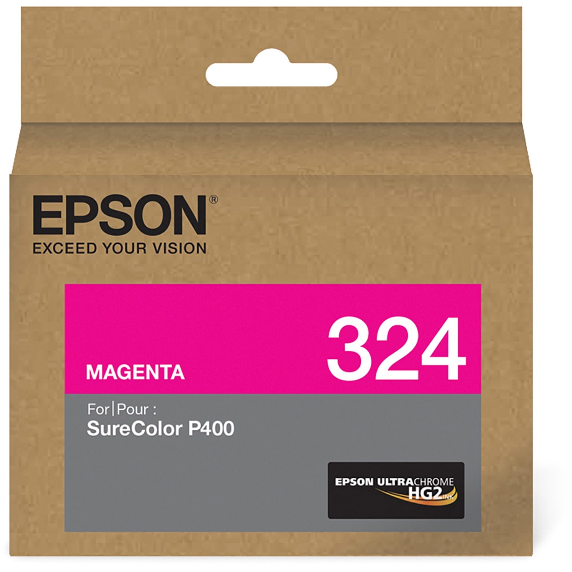 New, Pre-Owned - Epson 324 Standard-Yield Magenta UltraChrome HG2 Ink Cartridge, T324320