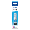 New, Pre-Owned - Epson (552) Ultra High-Yield Cyan Ink Bottle, T552220-S