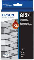 New, Pre-Owned - Epson 812XL High Yield Black Ink Cartridge, T812XL120-S