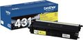 New, Pre-Owned - Brother TN431 Standard-Yield Yelow Toner Cartridge, TN431Y