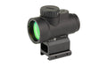 Trijicon MRO SD |  Red Dot |  25mm Objective |  2 MOA Dot |  Matte Finish |  Black |  Lower 1/3 Co-Witness Mount